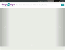 Tablet Screenshot of designmynight.com